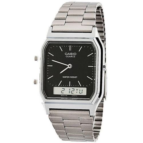 Enticer Men's Analog & Digital White Dial Watch-MTP-B205D-7EDF-Grey