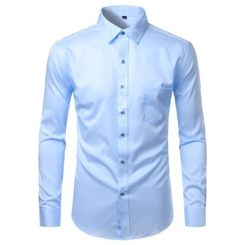 Other &nbsp;Pack Of 5 Men's Formal Long Sleeve Shirts - Black, White, Sky Blue, Navy Blue, Pink