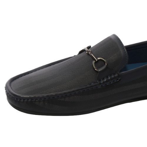 Bata Xlight Mens Casual Moccasin Shoes 8519300- Navy Blue