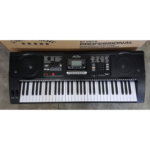 Mk Audio MK-812 Portable Original Digital Keyboard - Black