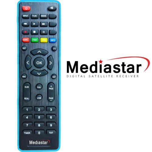 Mediastar MS-MINI2727 Forever Tv Digital Satellite Receiver HD- Multicolor