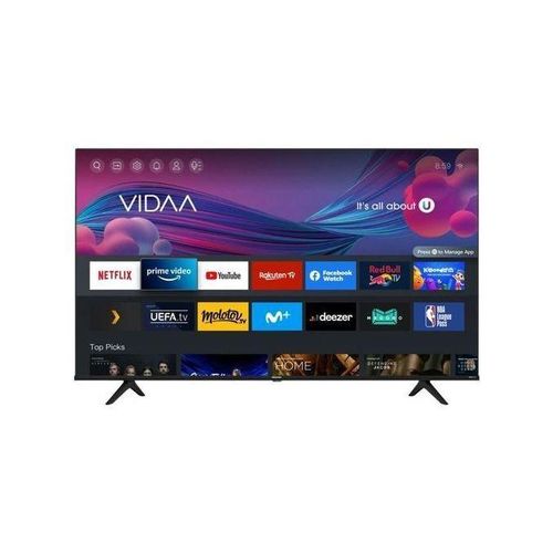 Smartplus 55 Inch Frameless VIDAA 4K V Series Smart Free To Air Tv - Black(1 YR WRNTY)