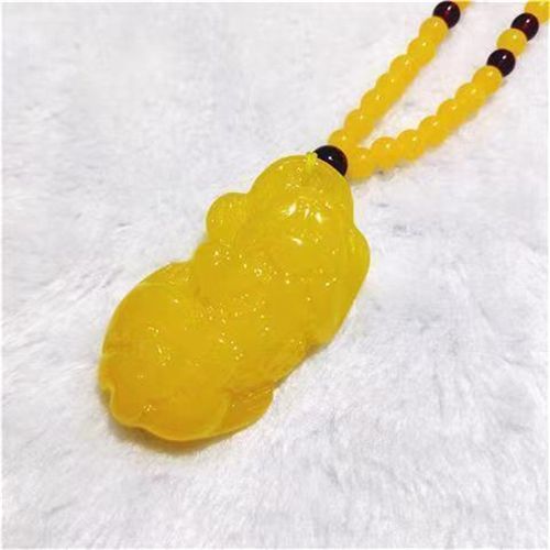 Jade Lucky Charms Men's And Women's Necklaces Natural Hand-carved Jewelry Pendant Gifts