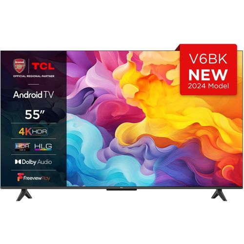 TCL 55 Inch UHD 4K HDR Smart Android Google TV With Inbuilt Free To Air Decoder – 3 Years Warranty