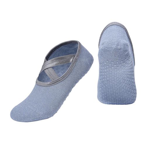 Pilates Socks Women Yoga Gray