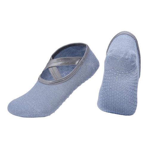 Pilates Socks Women Yoga Gray