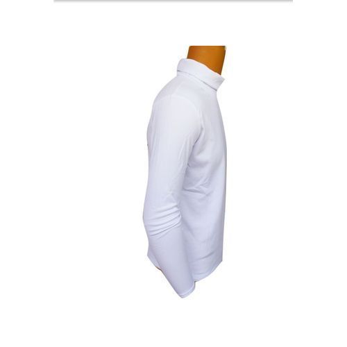 Men's Long Sleeve Turtle Neck T-shirt - White