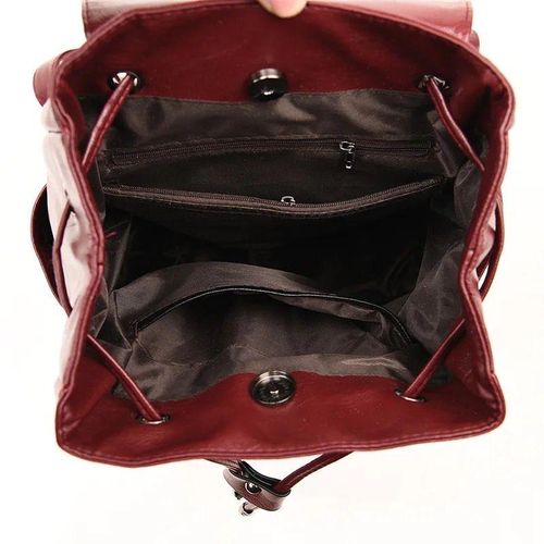 Ladies Soft Leather Backpack Shoulder Bag