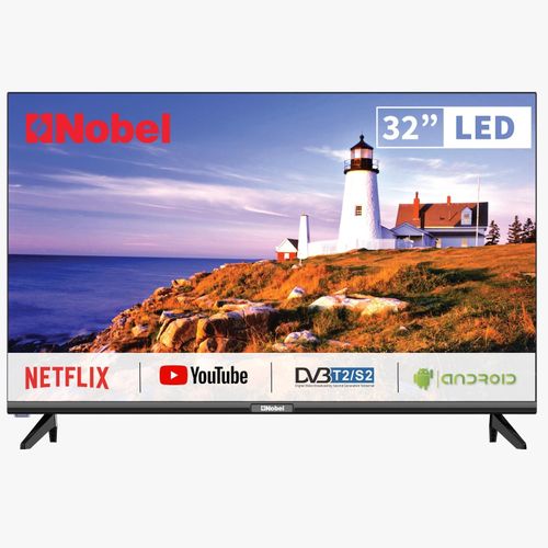 Nobel 32 Inch Full HD Android Smart TV - Black