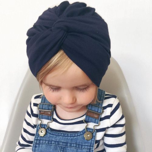 European and American Popular Headwear Cotton Children's Cross Indian Hat Tam-O'-Shanter Twisted Hat Baby Sleeve Cap