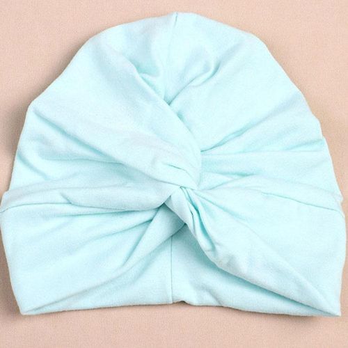 European and American Popular Headwear Cotton Children's Cross Indian Hat Tam-O'-Shanter Twisted Hat Baby Sleeve Cap
