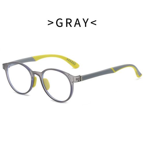 Viendo Photochromic Anti Radiation Graded Eyeglasses For Kids Shades TR90 For Children's Anti Blue Ray Auto Changing Color Sunglasses Index 1.56 Lens Astigmatism Computer Eyewear Anti Blue Light UV400 Transition 2 in 1 Replaceable Lens Eyeglasses Frames