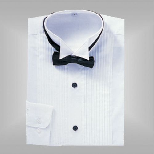 Boys Long Sleeved Shirt And Bow Tie - White