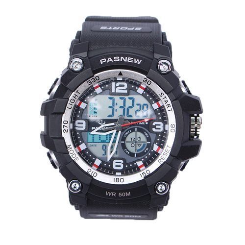 Pasnew Analog / Digital Watch - Black