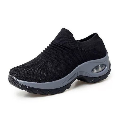 Slip on Sneakers For Ladies – Black