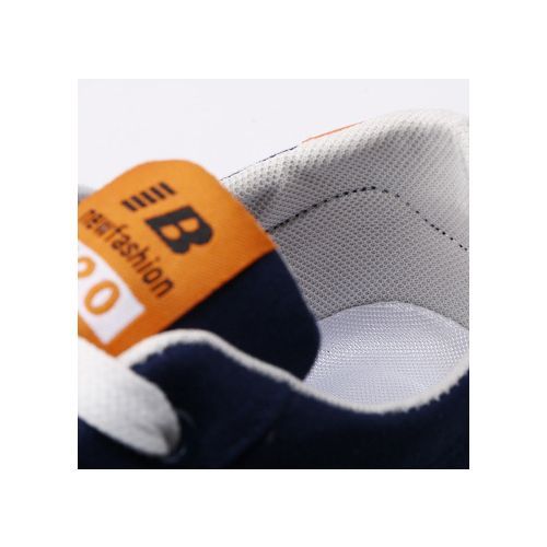 Men's Canvas Low Top Sneakers - Blue