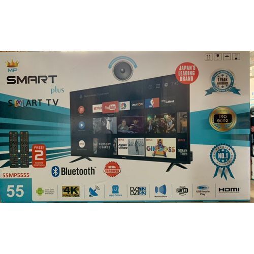 Smartplus S/p 55'' 4k Android Tv - Black