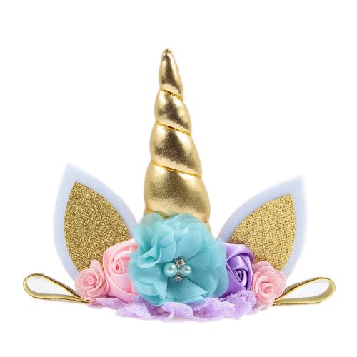 New Unicorn Horn Baby Headband Kids Birthday Gifts Unicorn