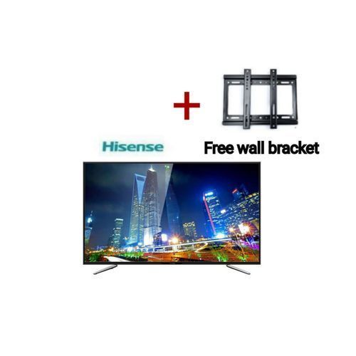 Hisense Original 32" with free to Air Decoder + Free wall Bracket - Black