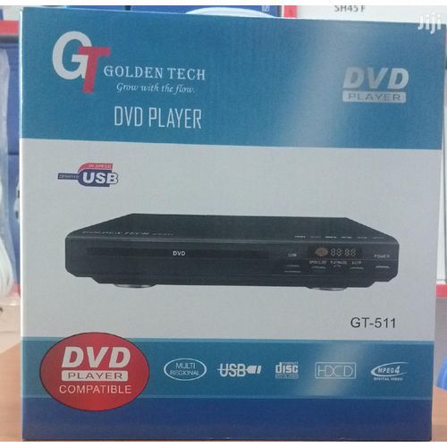 Golden Tech DVD Player - Black