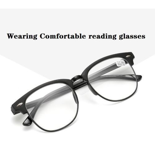 Black Photochromic Blue Light Blocking Glasses Round Eyewear Frame