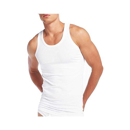 3 in 1 Men's Sleeveless Vests -White
