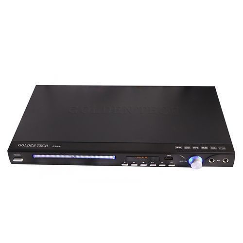 Golden Tech GT-611 DVD Player 100-240V- 50/60Hz 25W - Black