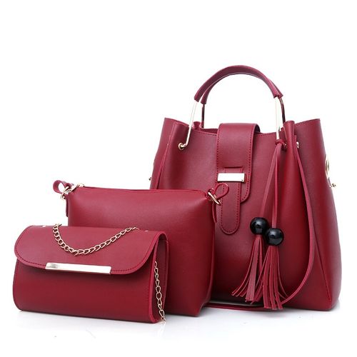 Mateamoda 3 PCS Women Bags Ladies Bags Handbags Purse Shoulder Bags Tote Bags Hobo Bags