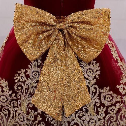 Baby Girl's Birthday Party Christening Dress Retro Court Style Dress  05Yrs