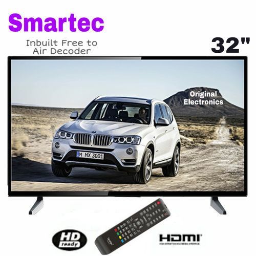 Global Star 32" TV With Inbuilt Free To Air Decoder, HDMI Port - Black