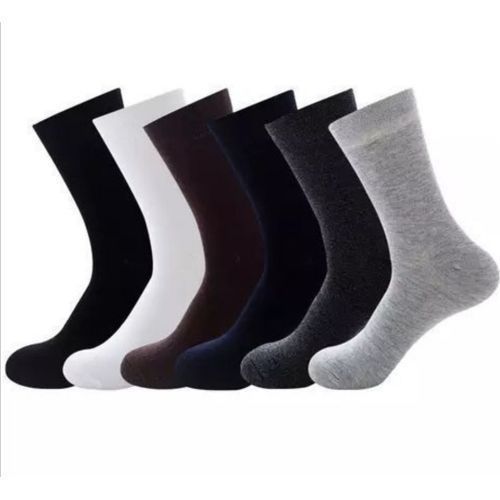 Pack Of Socks- 6pcs - Multi-color Design May Vary