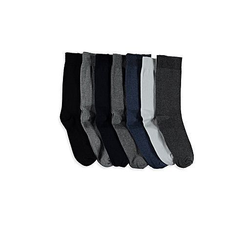 Pack Of Socks- 6pcs - Multi-color Design May Vary
