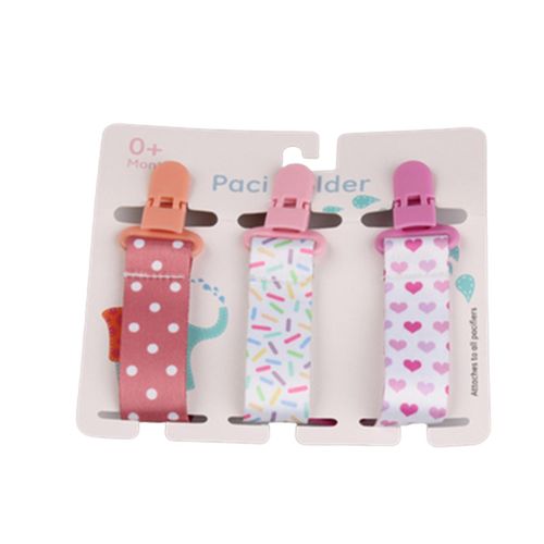 Baby Pacifiers Clip Beautiful Durable Assorted Colors Collection Pacifiers Clip For Kids Newborn New,T11 NO5116