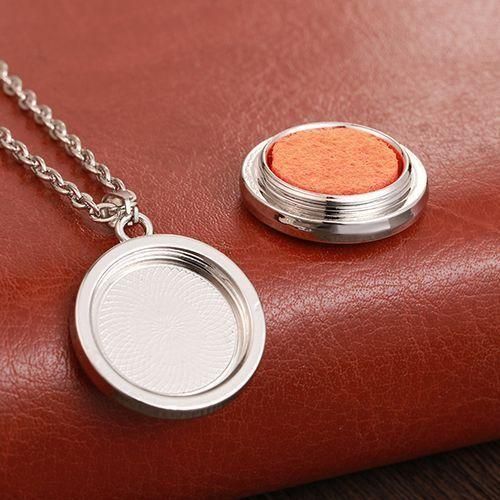 Tree Of Life Aromatherapy Pendant Necklace +10 Cotton Flakes