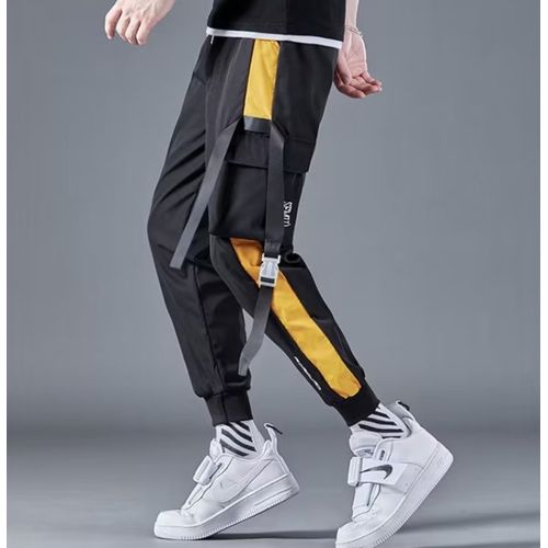 Hip Hop Cargo Pants Men Streetwear Fashion Sweatpants Male Casual Trousers Pants