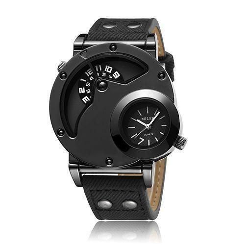 Men's Fashion Outdoor Sports Watch - Black