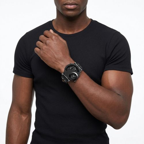 Men's Fashion Outdoor Sports Watch - Black