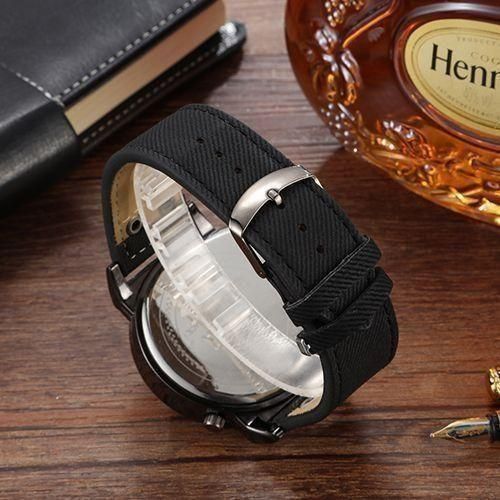 Men's Fashion Outdoor Sports Watch - Black