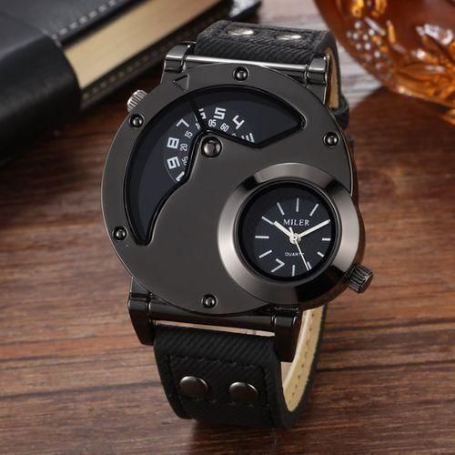 Men's Fashion Outdoor Sports Watch - Black