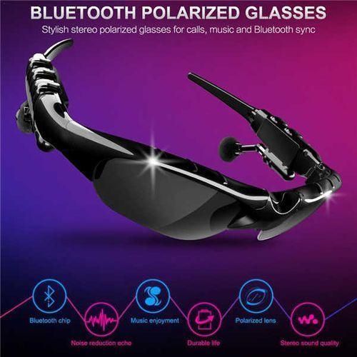 Cycling Sunglasses Riding Earphone Smart Glasses Sport Wireless Bike Sun Glasses-Headphone With Mic