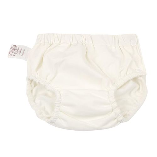 Baby Swim Diaper Reusable Absorbent Washable Nappies White (for5-10KG)