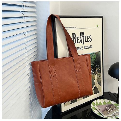 Women PU Leather Handbags Big Capacity Tote Bags Shoulder Bag Shopper Bags