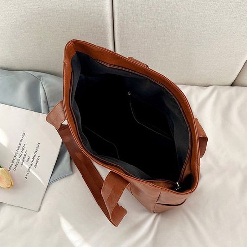 Women PU Leather Handbags Big Capacity Tote Bags Shoulder Bag Shopper Bags