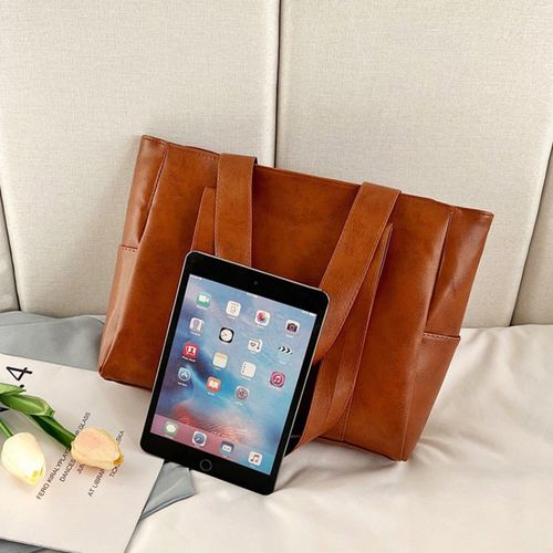 Women PU Leather Handbags Big Capacity Tote Bags Shoulder Bag Shopper Bags