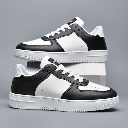 ALagzi Men's Hot Selling Fashion Board Shoes - White Khaki