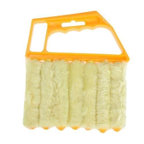 2 PCS Microfiber Blinds Cleaning Brush Slat Dust Cleaner Clip Window Air Conditioner Duster