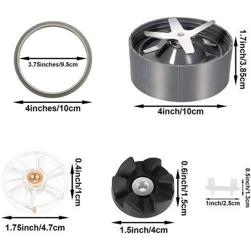 8 Pieces Blender Replacement Parts for Nutribullet with Ice