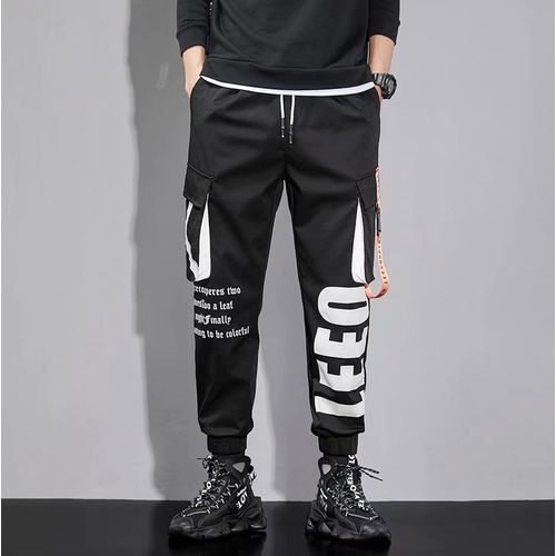 Classic Streetwear Casual Pants Men Jogging Pants Male Slim Fit Cargo Trousers
