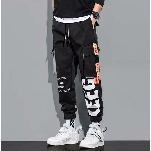 Classic Streetwear Casual Pants Men Jogging Pants Male Slim Fit Cargo Trousers