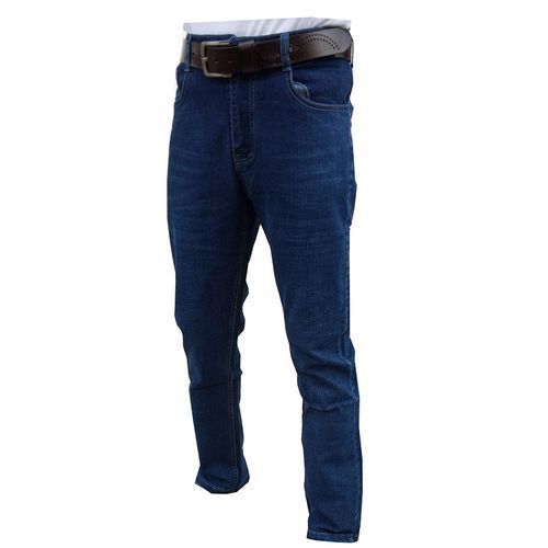 Men's Jeans - Dark Blue. Pocket Designs May Vary